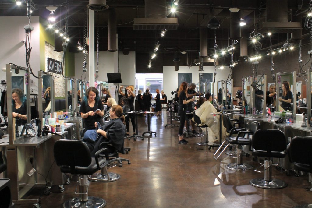 Student salon at Aveda Institute Las Vegas