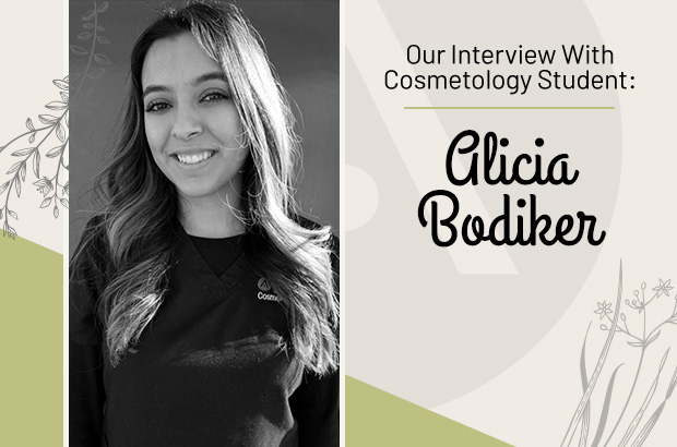 Cosmetology Student of the Month Alicia Bodiker at Aveda Institute Las Vegas
